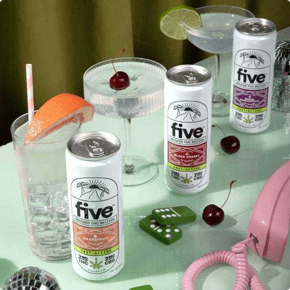 Five CBD THC Drinks - My Store