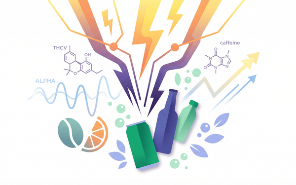 THC Energy Drinks: THCV & Cannabis for Natural Energy - Zazzy Marketplace