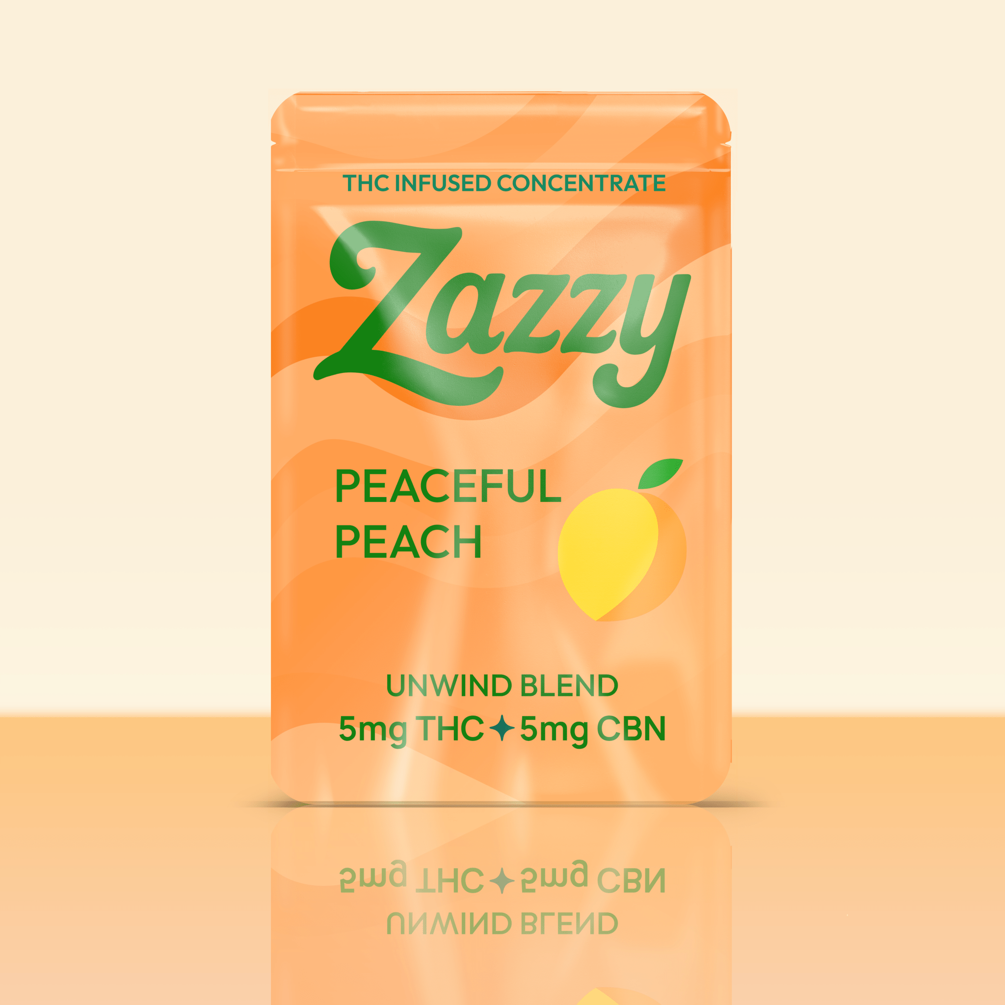 Zazzy Peaceful Peach – Unwind Blend