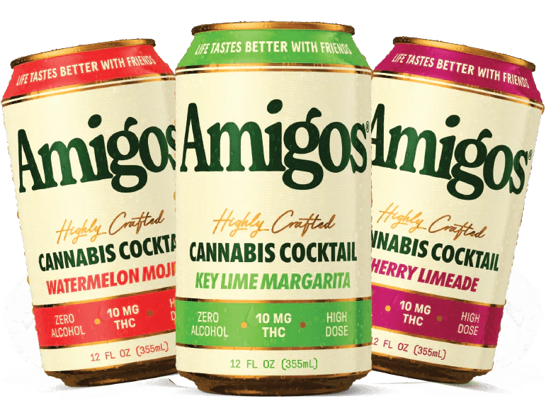 Amigos THC Drinks - Where to Buy, Reviews & Prices