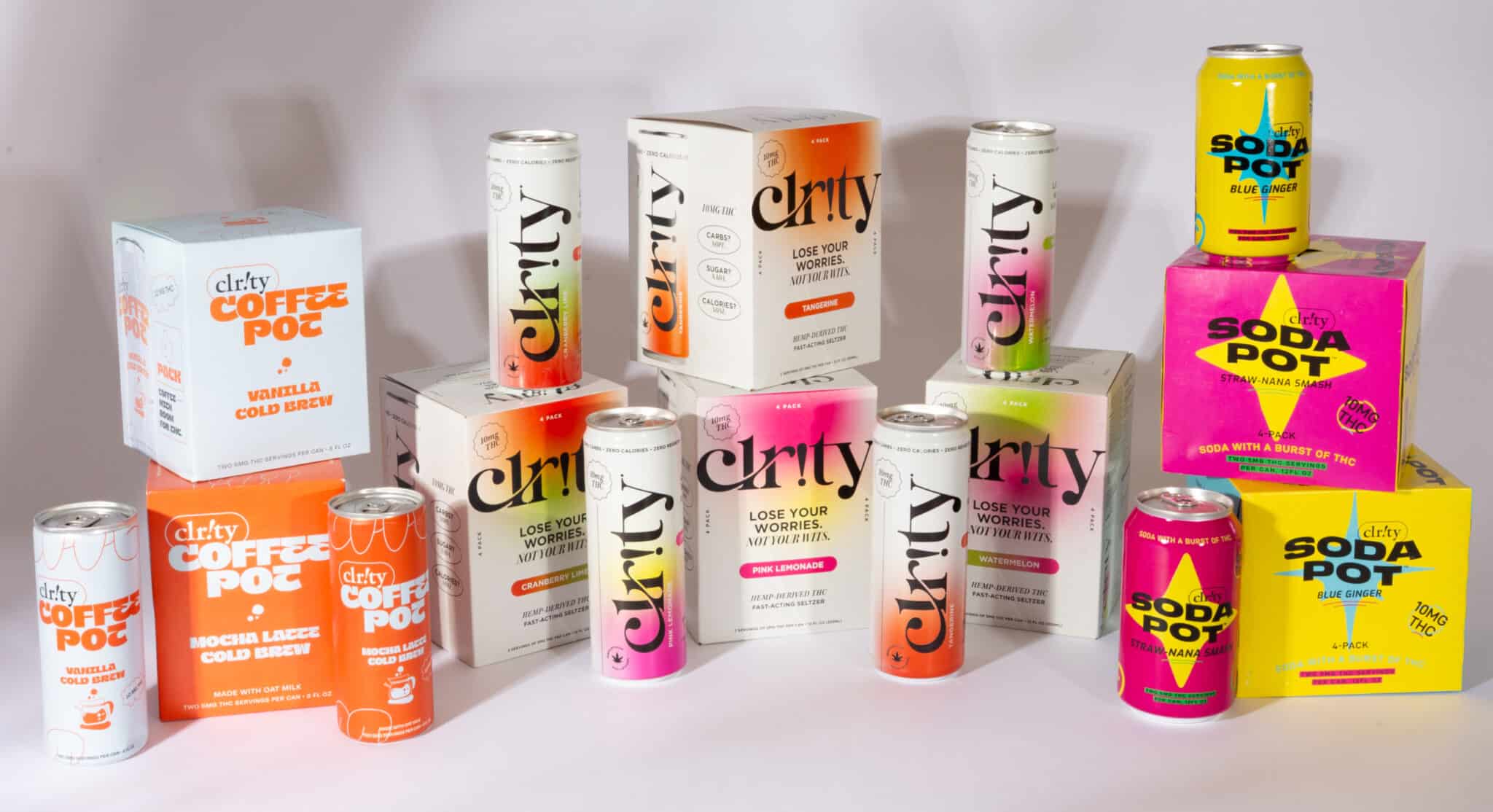 CLRTY THC Drinks - Zazzy Marketplace