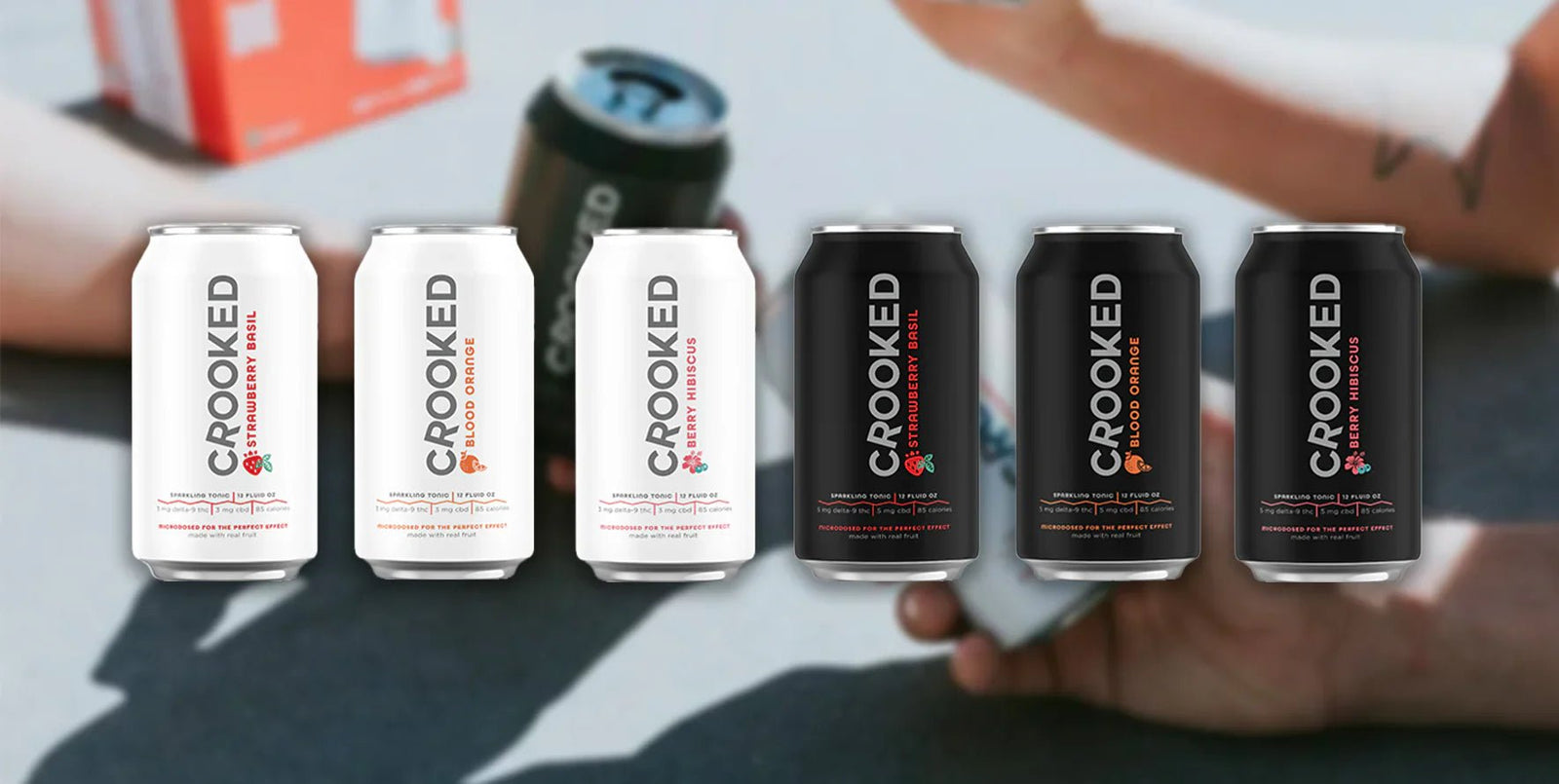 Crooked Beverage Co THC Drinks - Zazzy Marketplace