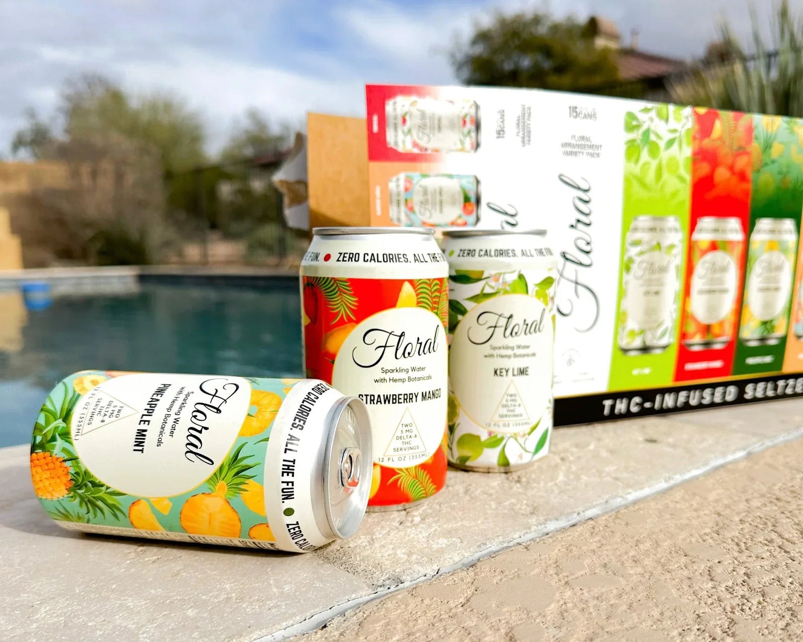 Floral Beverages THC Drinks - Zazzy Marketplace