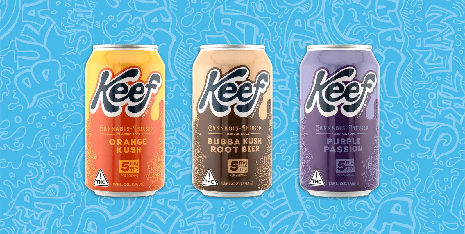 Keef THC Drinks - Zazzy Marketplace