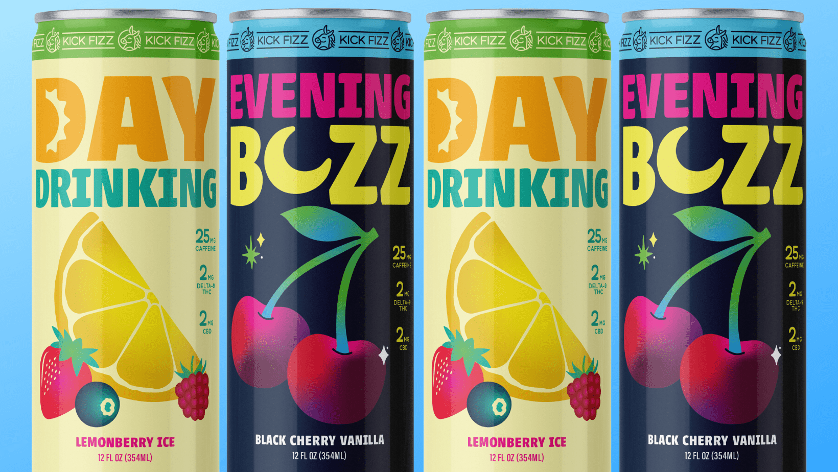 Kick Fizz THC Drinks - Zazzy Marketplace