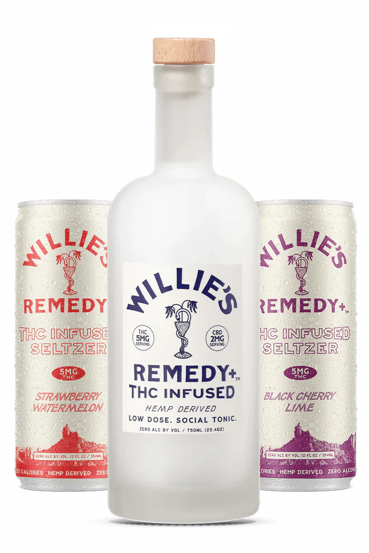 Willie's Remedy+ THC Drinks - Zazzy Marketplace
