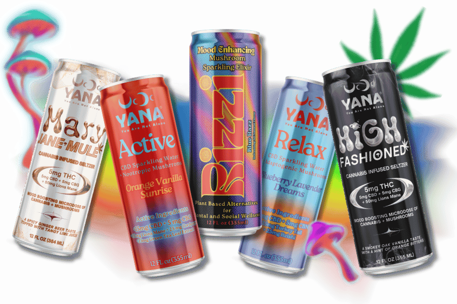Yana Wellness THC Drinks - Zazzy Marketplace