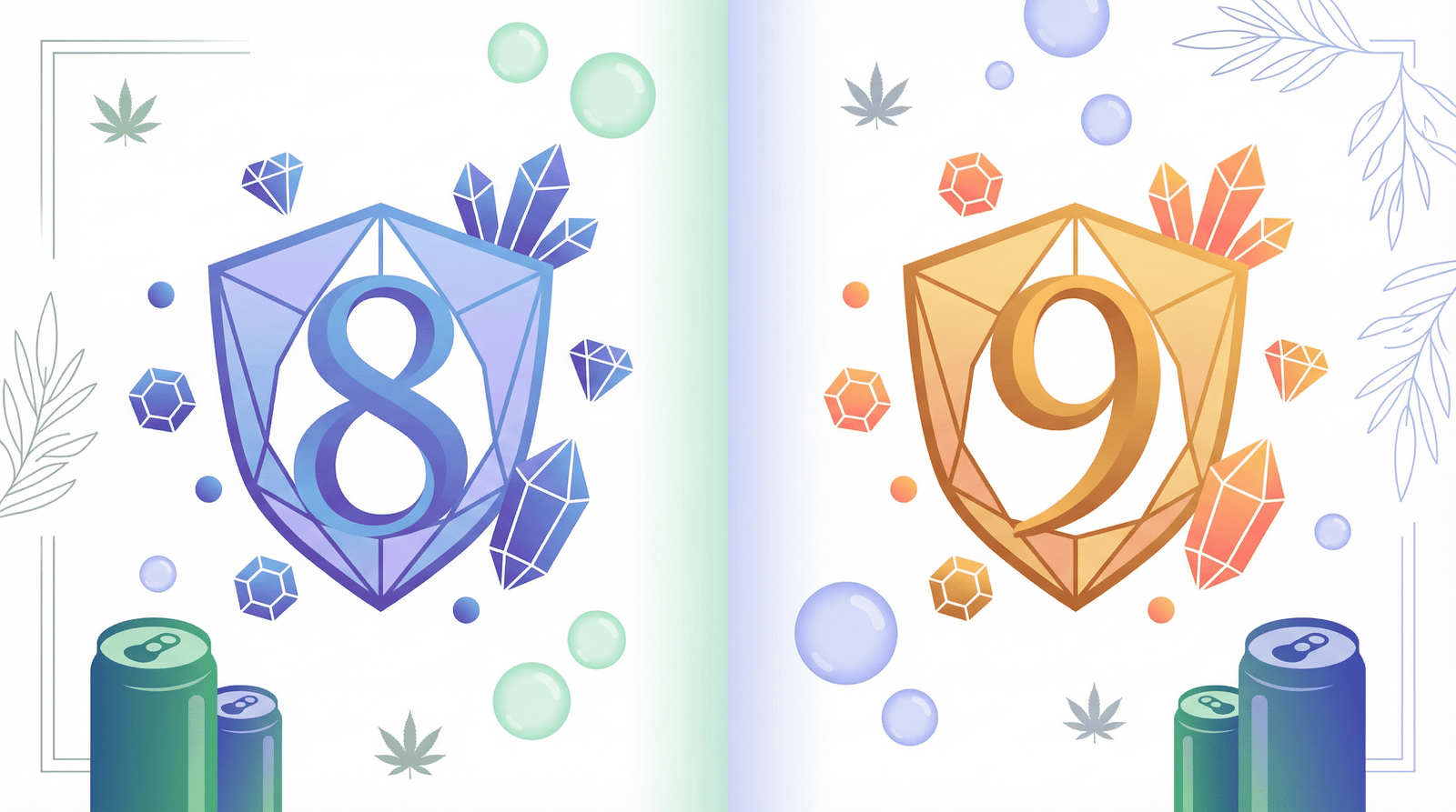 Delta 8 vs Delta 9 THC: Effects, Potency & Legal Status - Zazzy Marketplace