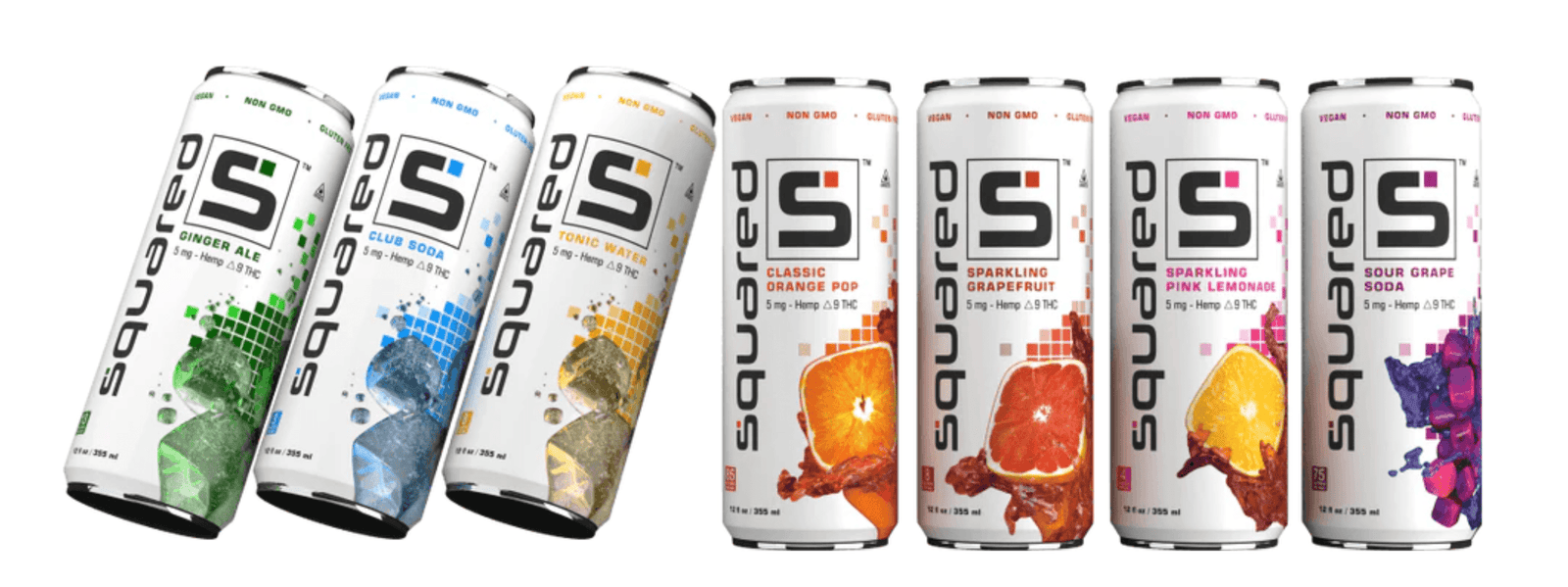 Squared THC Drinks - Zazzy Marketplace