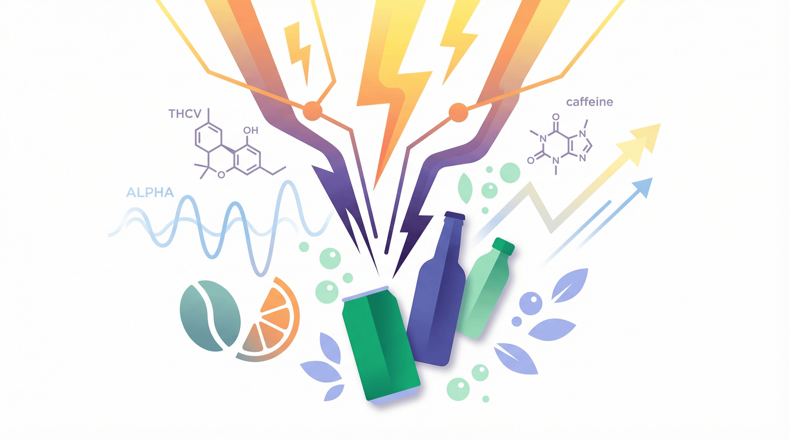 THC Energy Drinks: THCV & Cannabis for Natural Energy - Zazzy Marketplace