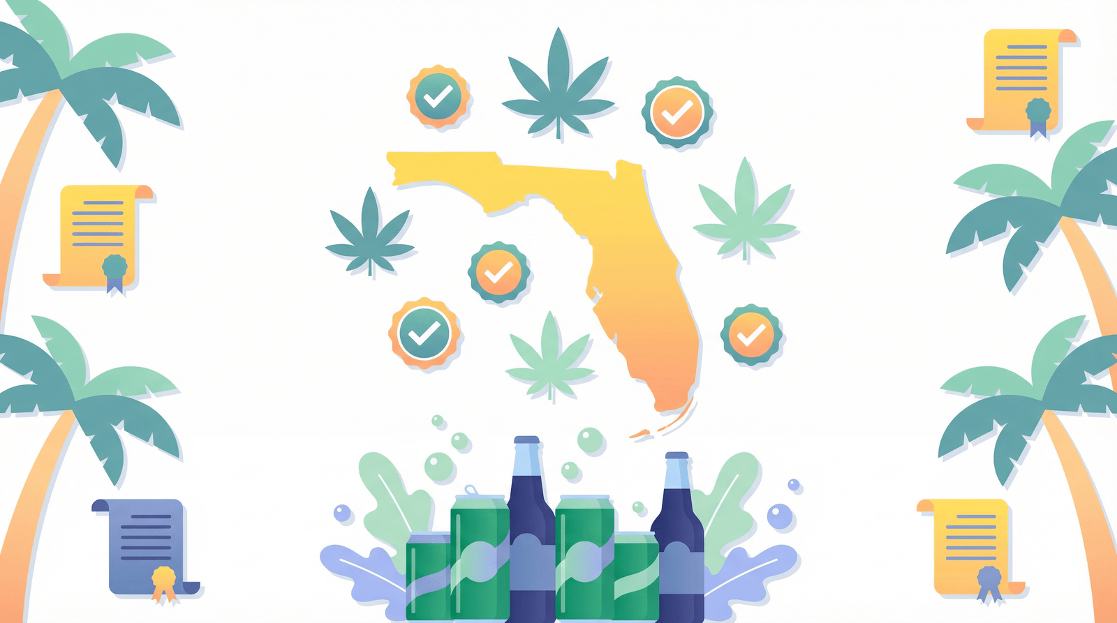 THC Drinks Florida: Legal Hemp Beverages Guide 2025 - Zazzy Marketplace