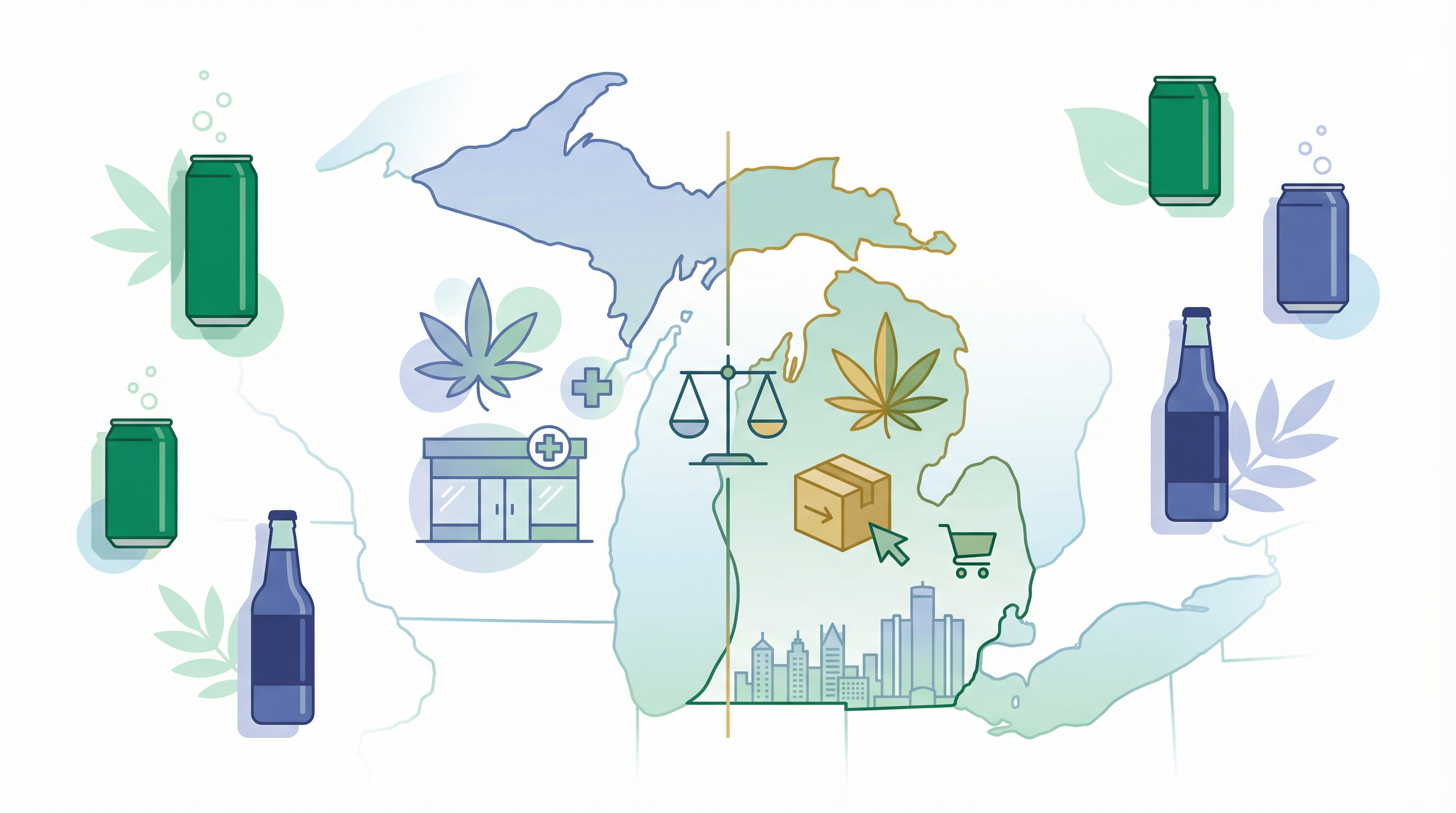 THC Drinks Michigan: Hemp-Derived & Dispensary Options - Zazzy Marketplace
