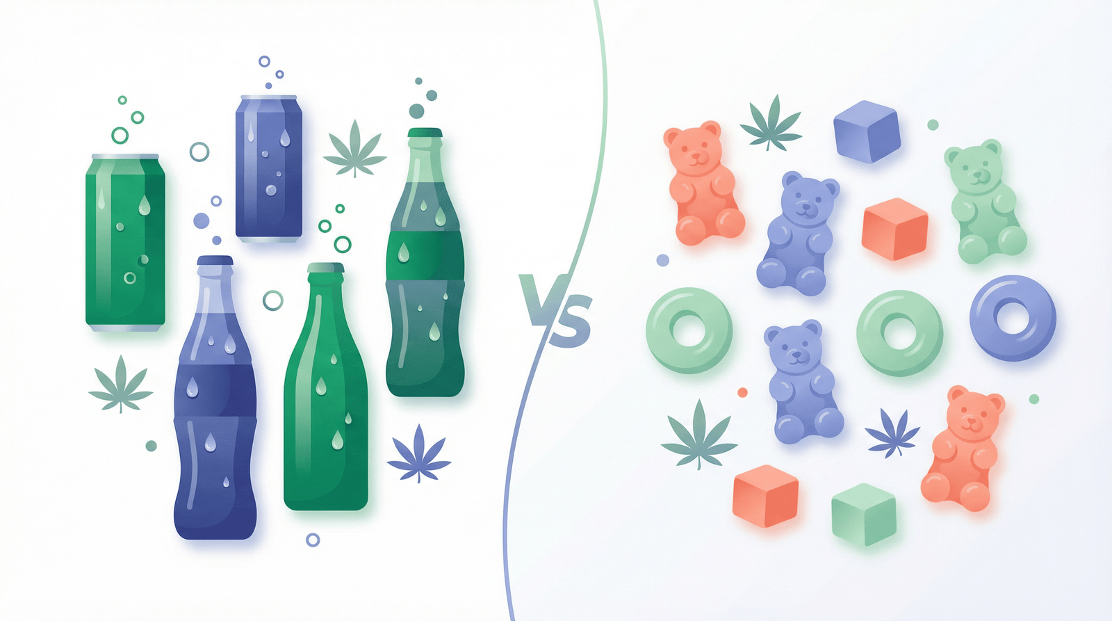 THC Drinks vs Edibles: Onset, Duration & Effects - Zazzy Marketplace