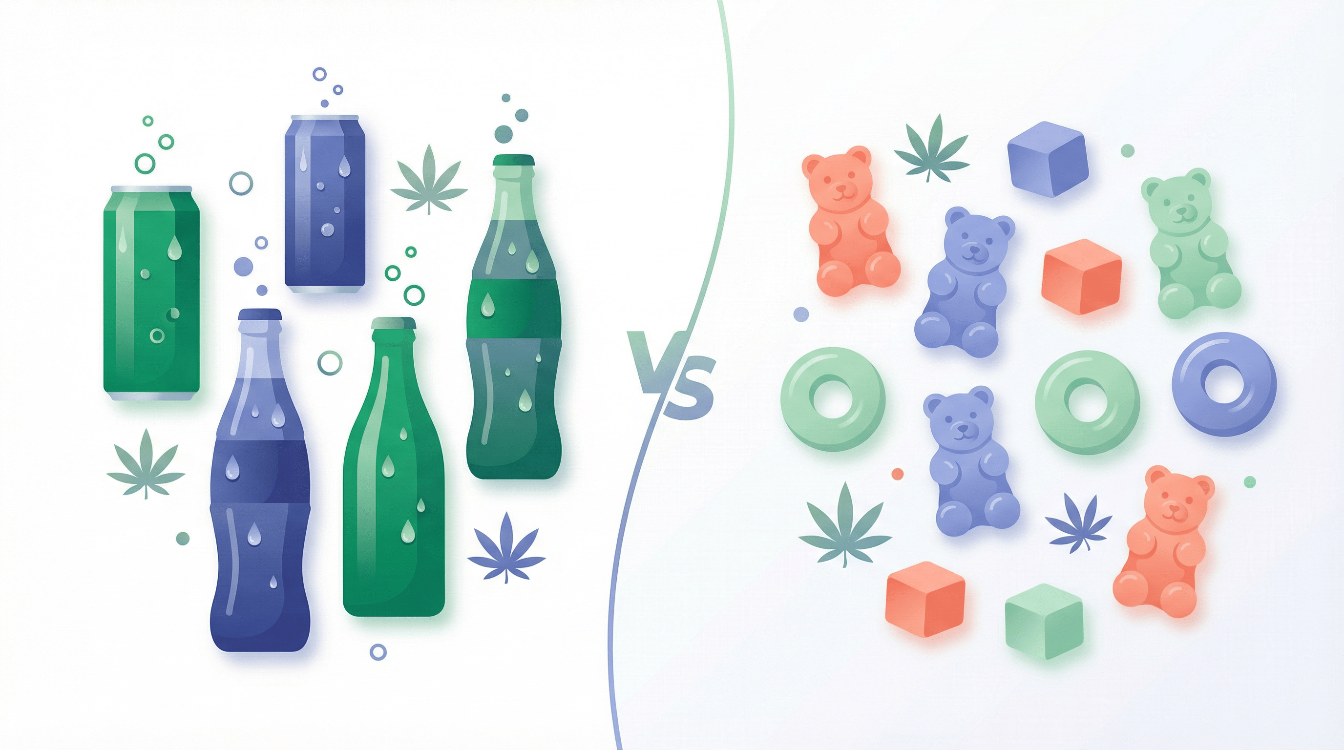 THC Drinks vs Edibles: Onset, Duration & Effects - Zazzy Marketplace
