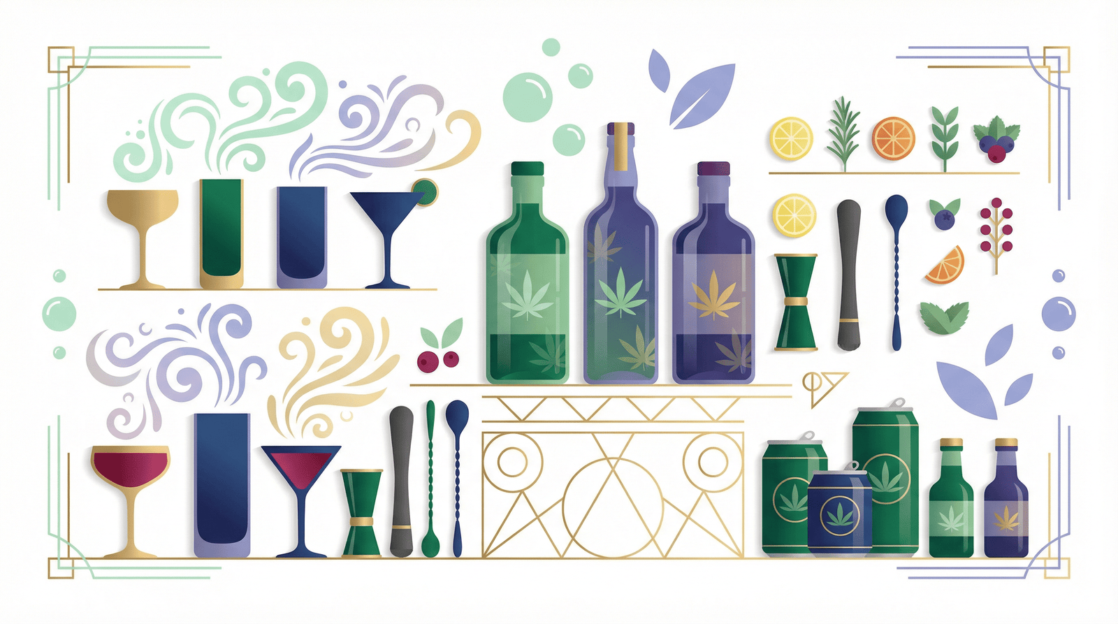 THC Spirits: Non-Alcoholic Cannabis Liquor Options - Zazzy Marketplace