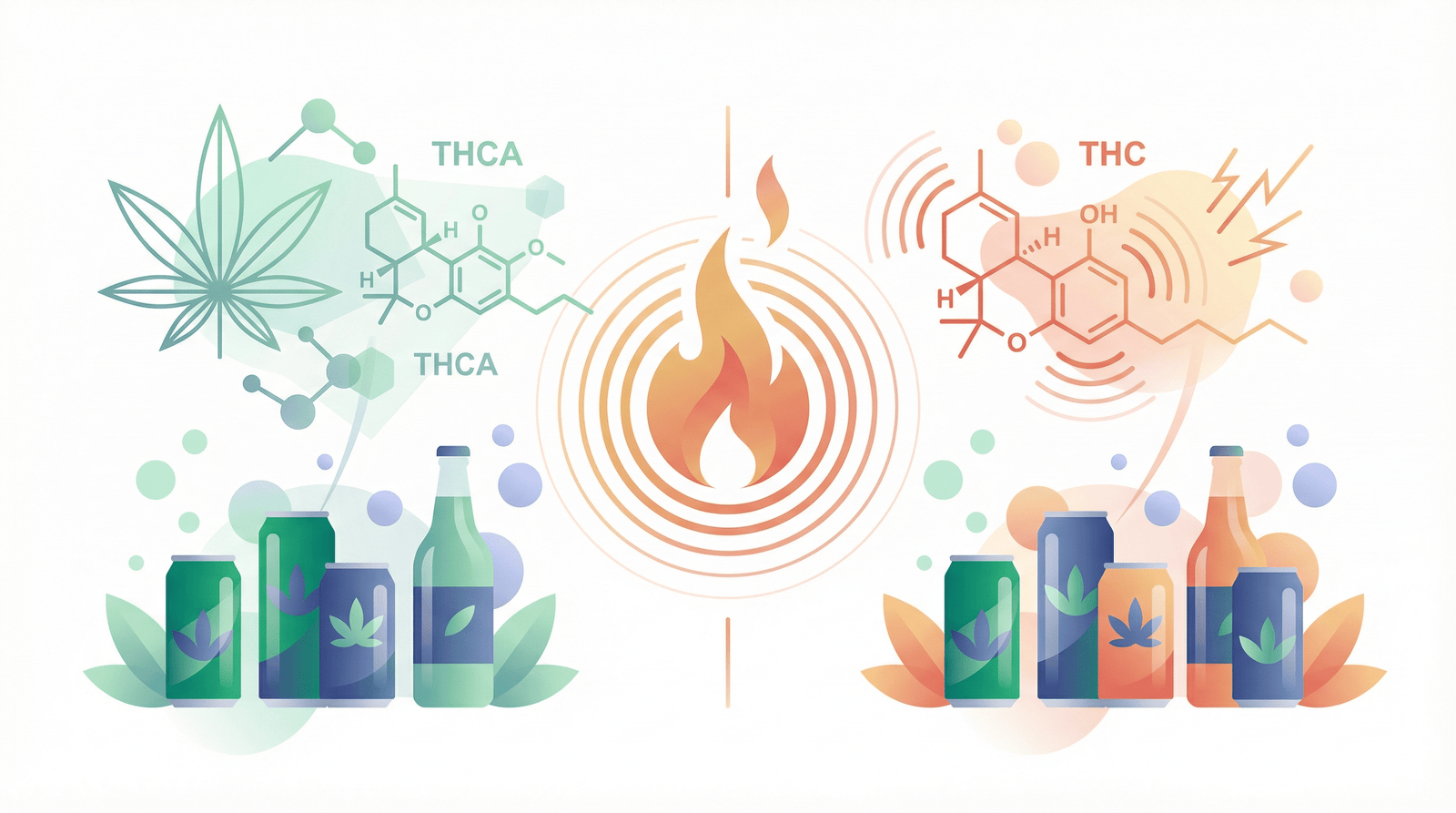 THCA vs THC: Effects, Potency & Legal Differences - Zazzy Marketplace