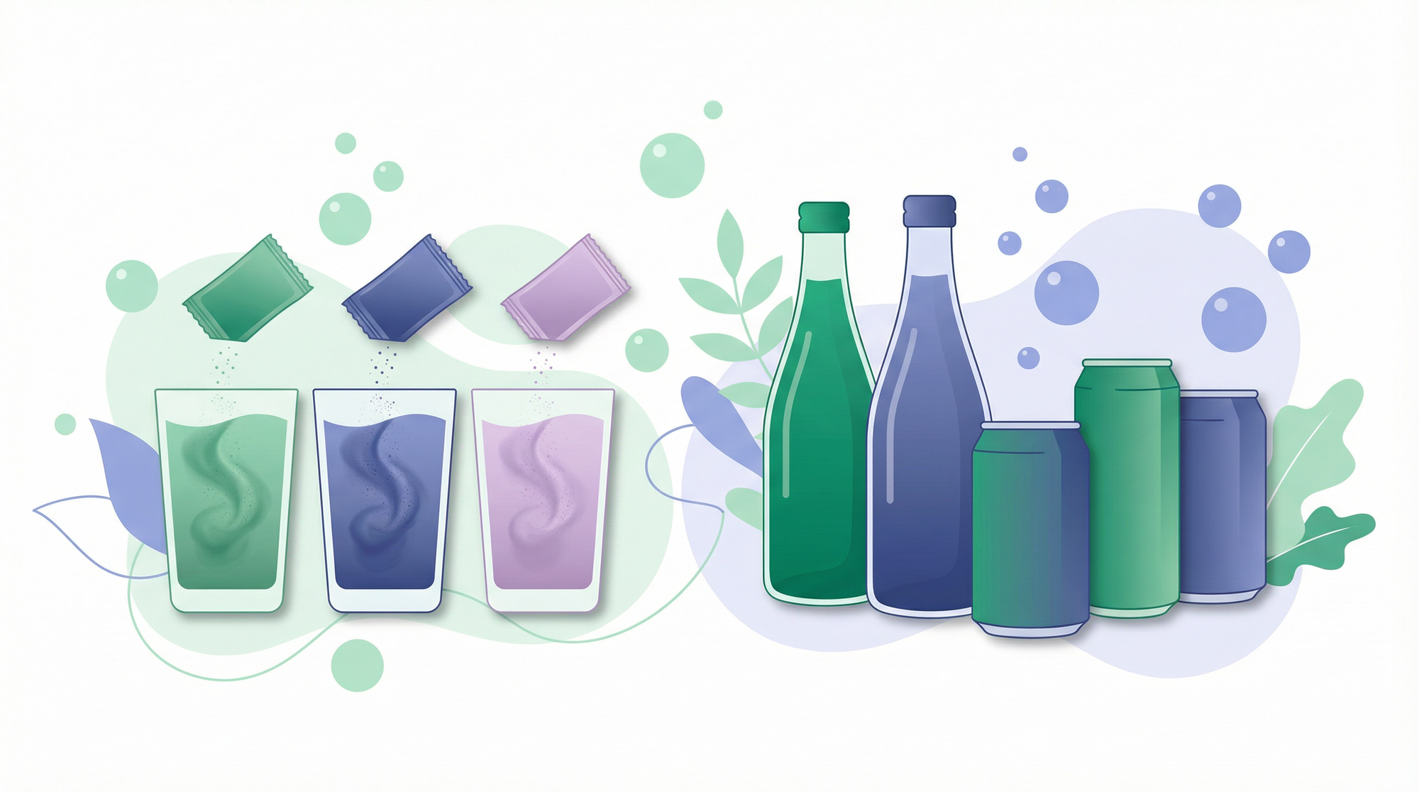 collection thc drink powders