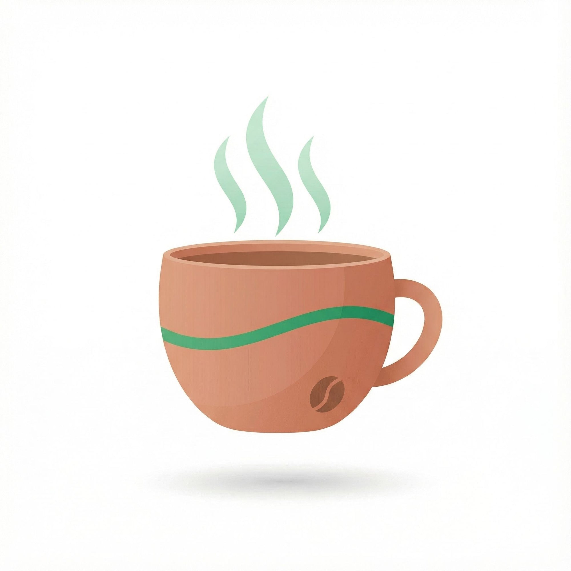 THC coffee cup with steam - Zazzy
