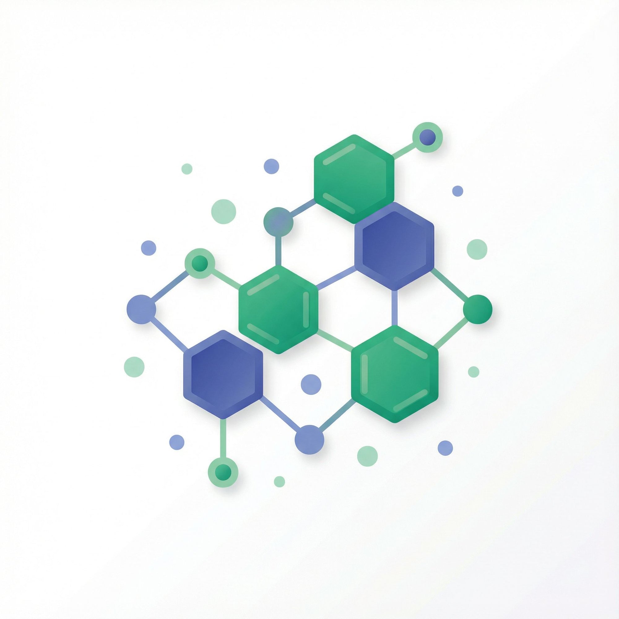 Delta 9 THC molecule illustration - Zazzy